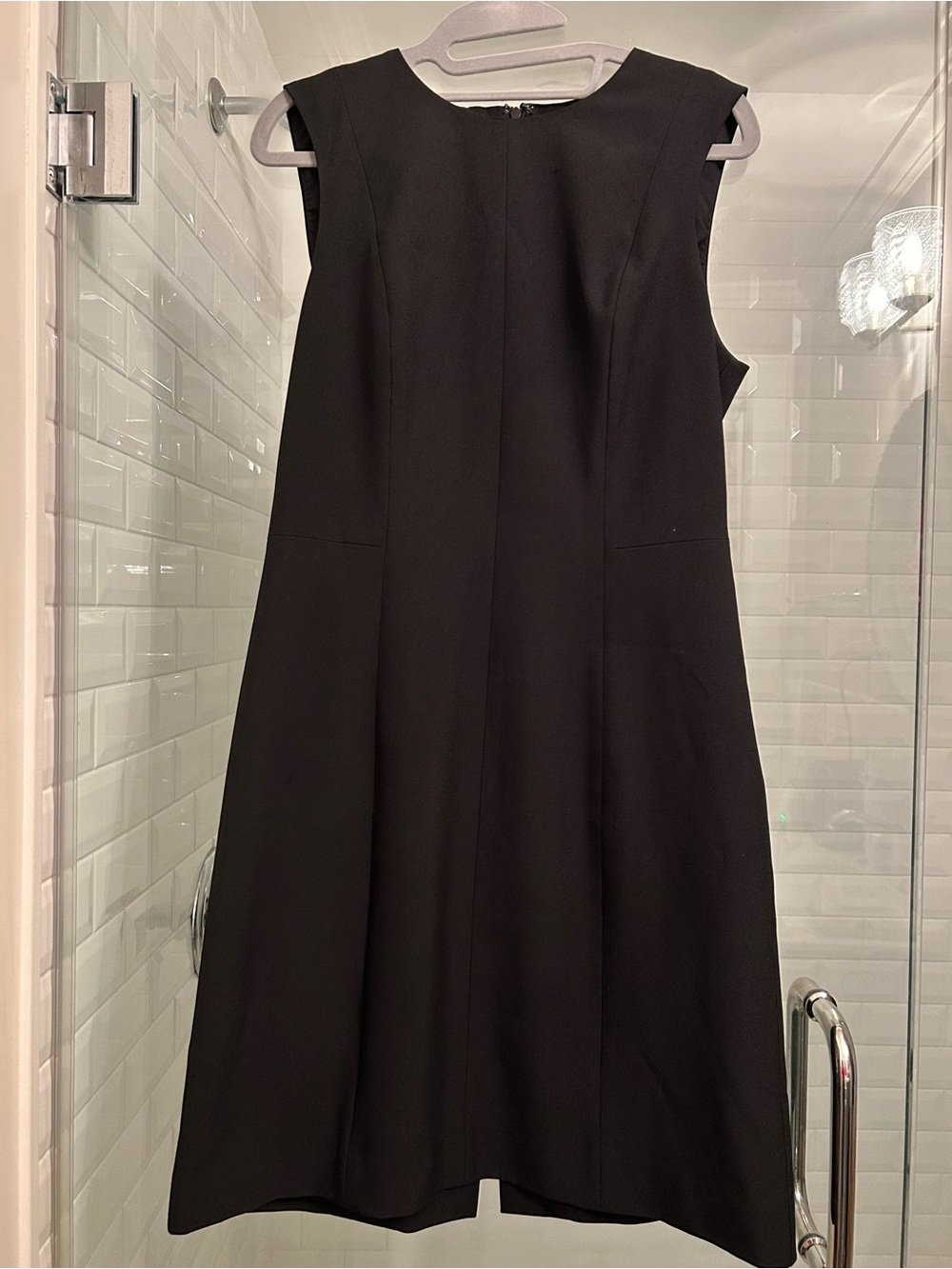 Banana Republic Classic Black Sleeveless Midi Dress, a perfect staple, size 6